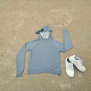 Girls' Long Sleeved Hooded T-Shirt